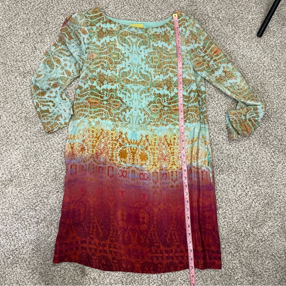 Maeve by Anthropologie Ombre Print Shift Dress - Picture 12 of 13